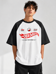 Hot Wheels Built for Speed Oversized Raglan Tee
