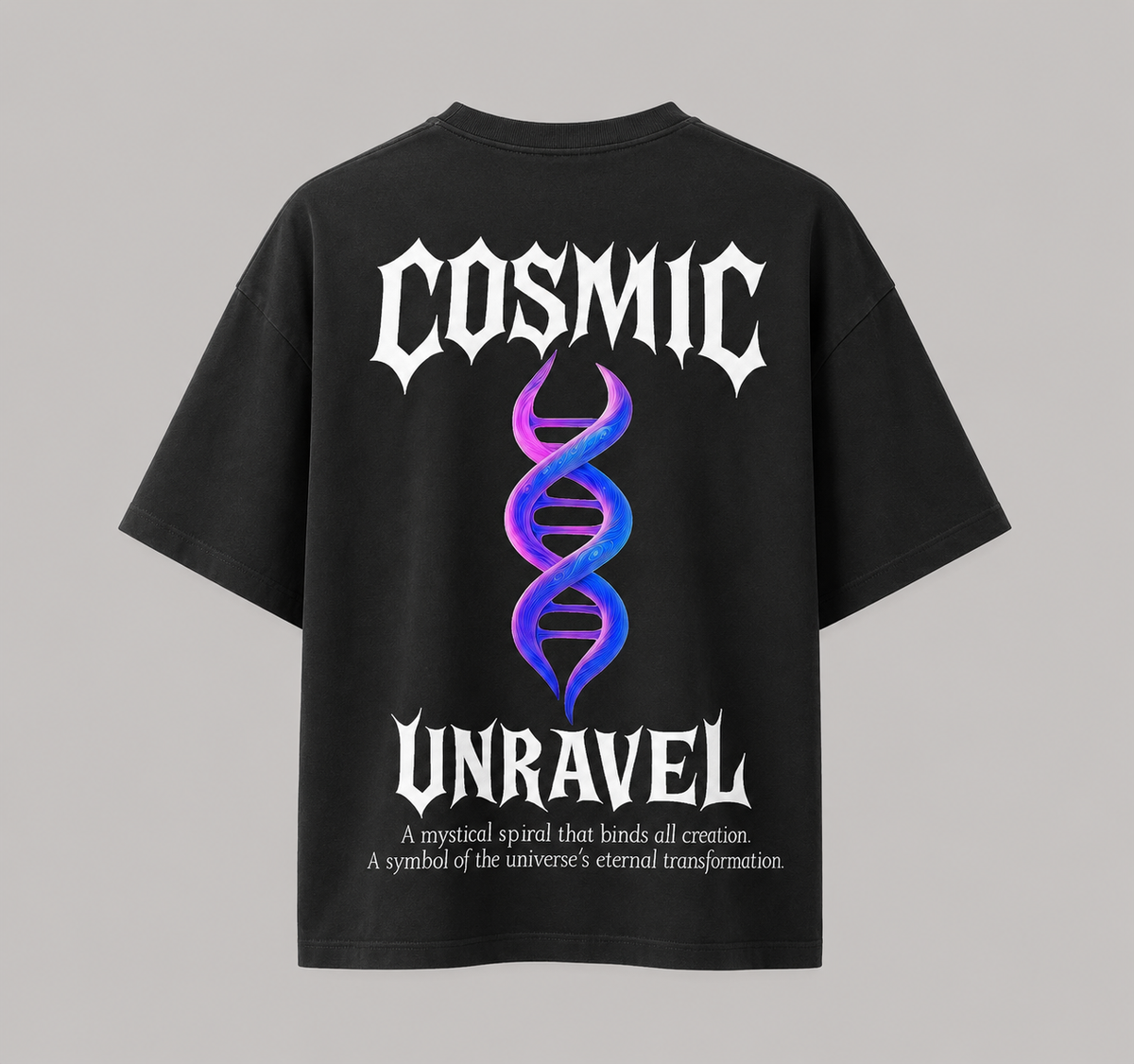 Cosmic Unravel Oversized Tee