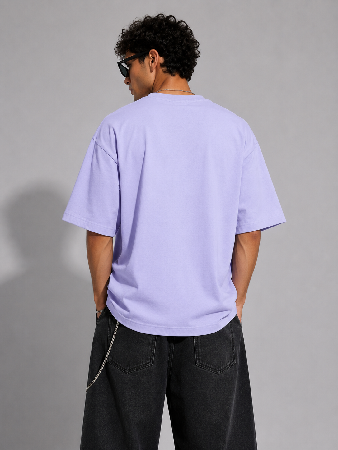 Tongue Out Oversized Tee