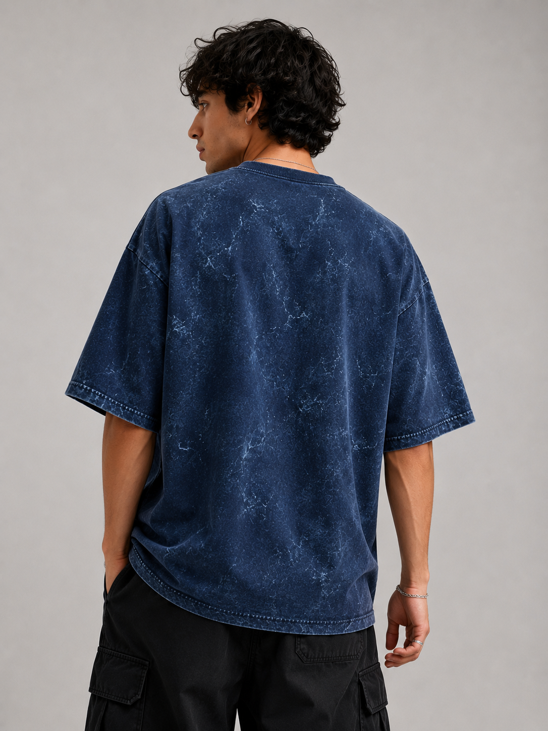 Acid Wash Oversized T-Shirt