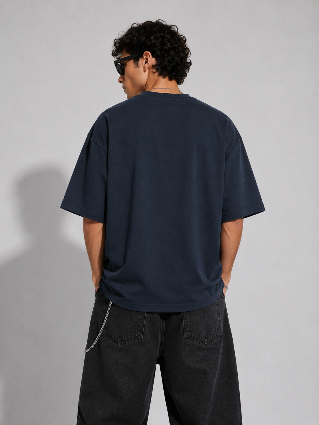 Tongue Out Oversized Tee