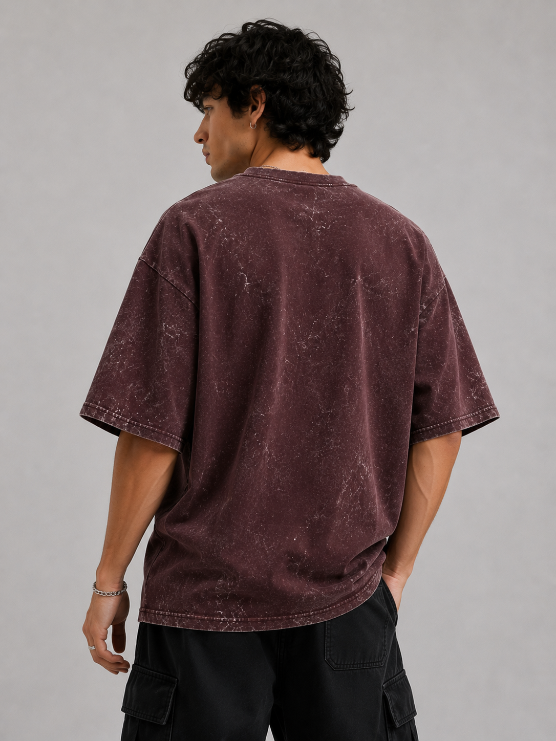 Acid Wash Oversized T-Shirt
