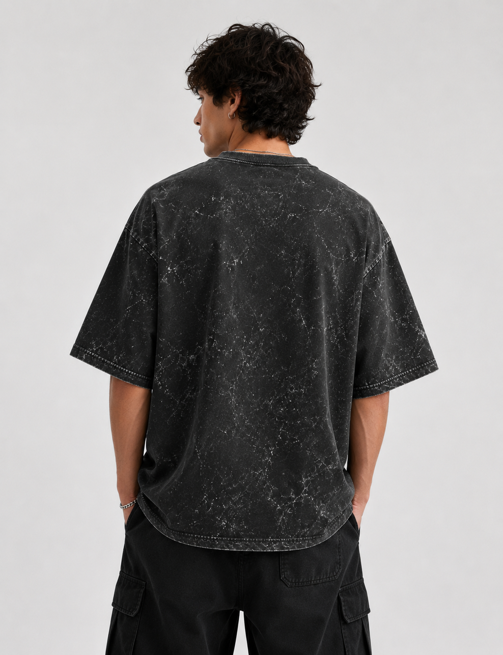 Acid Wash Oversized T-Shirt
