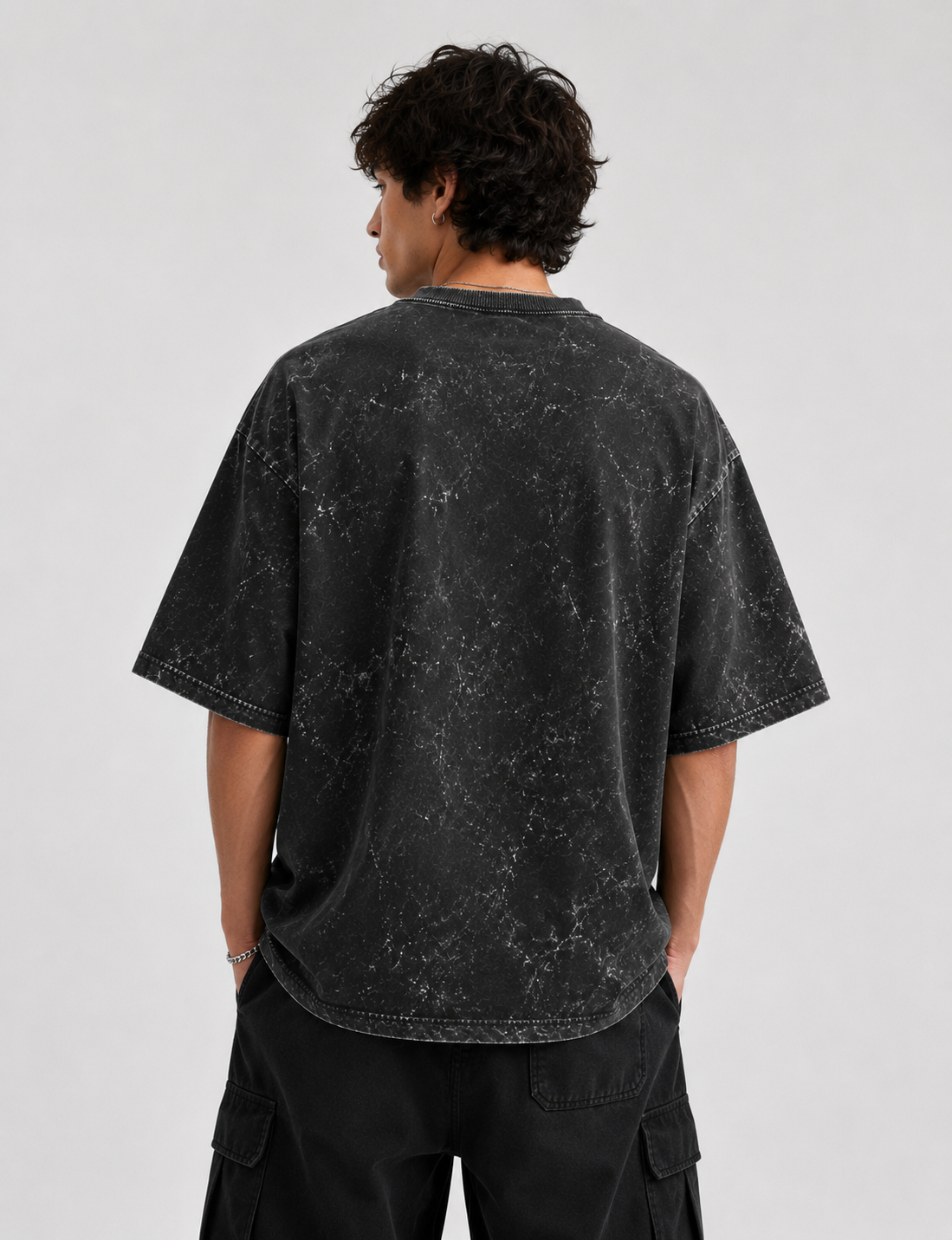 Acid Wash Oversized T-Shirt