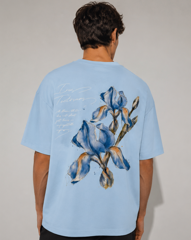 Silent Bloom Oversized Tee