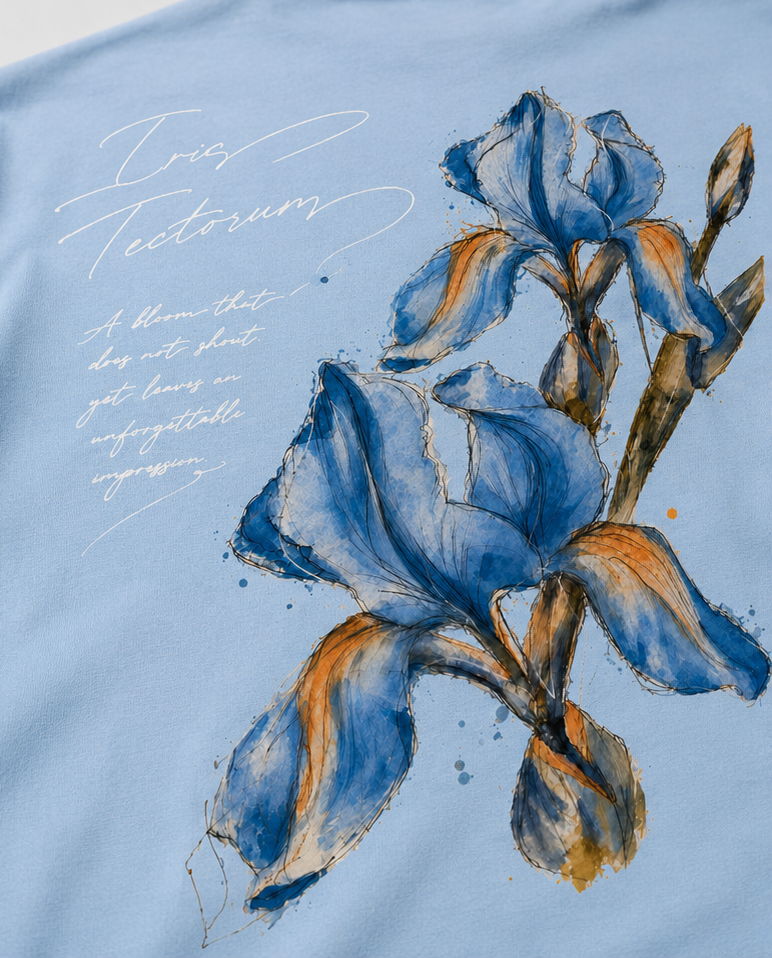 Silent Bloom Oversized Tee