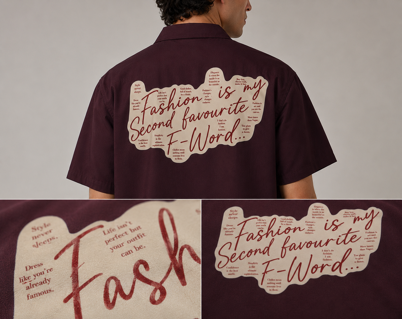 F-WORD — Oversized Shirt
