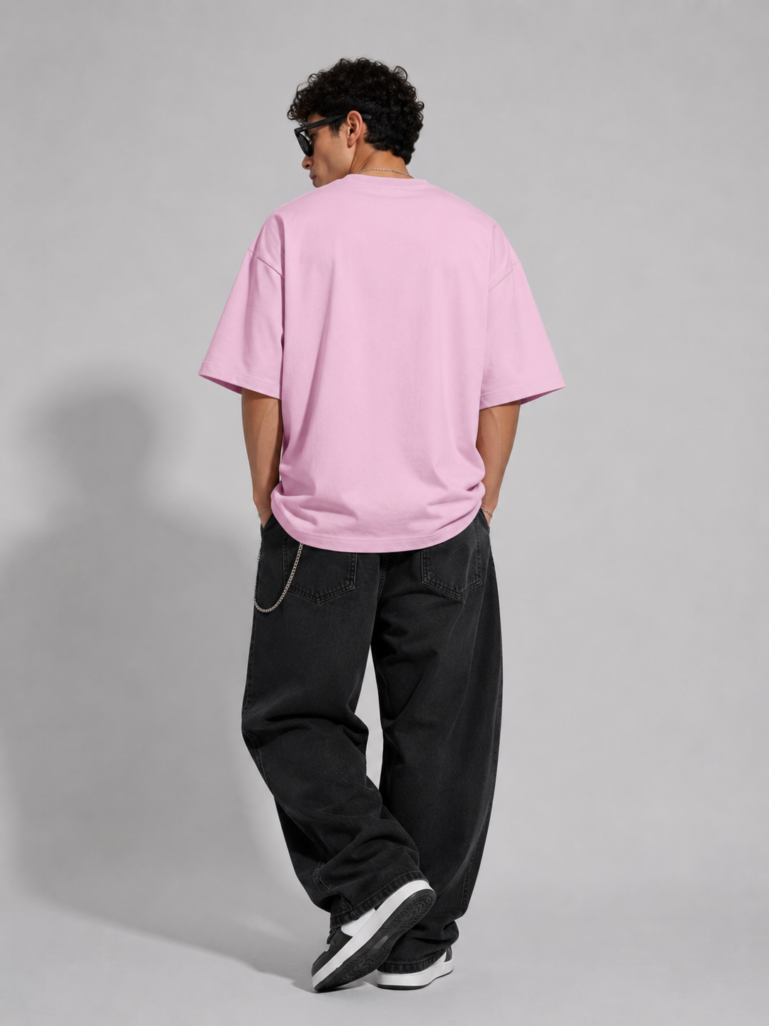 Tongue Out Oversized Tee