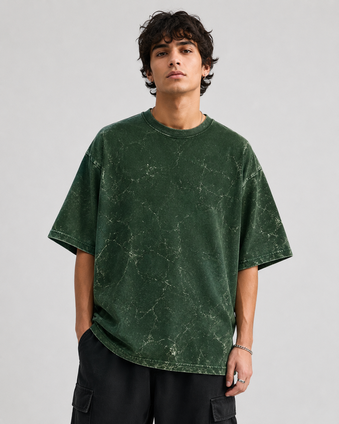 Acid Wash Oversized T-Shirt