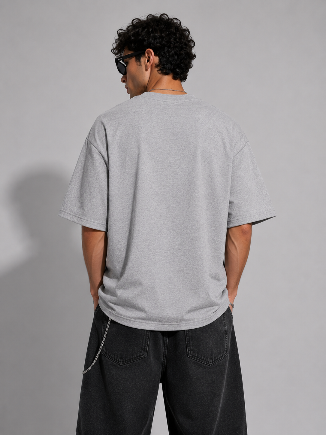Tongue Out Oversized Tee